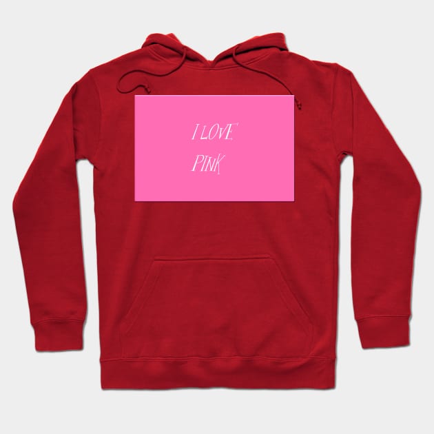 Pink colour tshirt design Hoodie by Therain3401